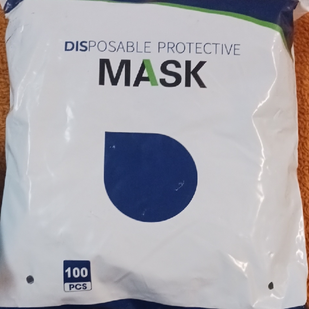 Disposable Protective Mask - Black